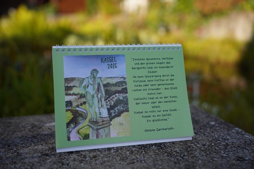 Aquarell kalender kassel - aquarell-kalender,