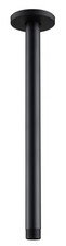 320mm WANDARM BRAUSEARM MATTSCHWARZFÜR REGENDUSCHE DUSCHKOPF DECKENANSCHLUß