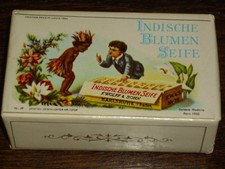 Indische Blumenseife alte