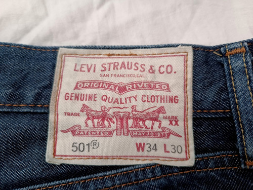Levis 501 jeans w34 l30 - l30, 52