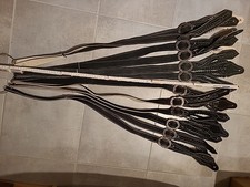 6 Lederhosenträger schwarz