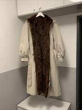 Echtfell Echtpelz Trenchcoat