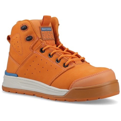 Hard yakka orange leder damen - hard,