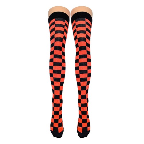 Karierte overknee socken made - socken, (made