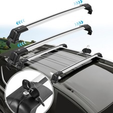 2 x Alu Auto Relingträger