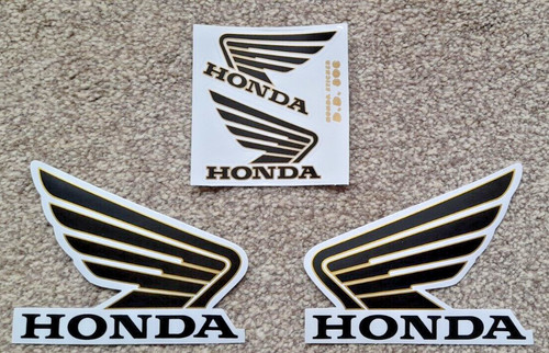 Honda tankflügel schwarz - honda, in