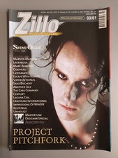 Zillo 03 2001 Musik Magazin Zeitschrift,Pitchfork,Marilyn Manson,Unheilig,Almond