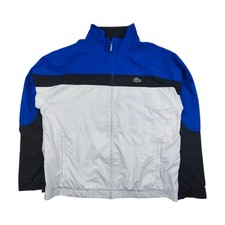 Lacoste Trainingsjacke Herren XL Blau Vintage Sweatjacke Windbreaker Retro