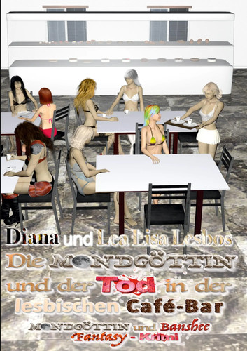 Die mondgöttin und der - tod, in