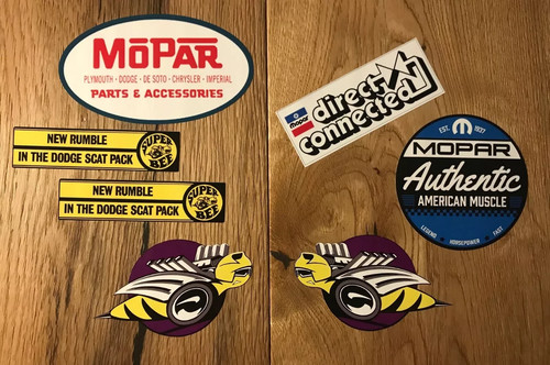 Mopar aufkleber dodge scat - mopar,
