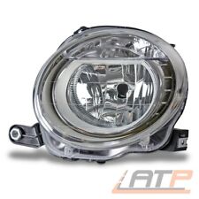 SCHEINWERFER H7 HALOGEN LINKS FÜR ABARTH 500 595 695 FIAT 500 500C BJ 07-15
