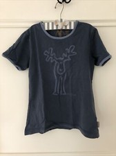 ELKLINE Rudolfinchen * T-Shirt Tshirt Shirt * Gr 140 146  10 11 * blau * Elch