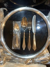 WMF Fächermuster 90 Besteckset 4tlg Dessert/Vorspeise/kleines Menübesteck *Neu