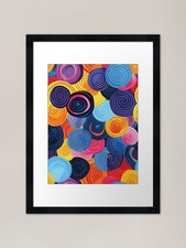 Lebendige bunte abstrakte