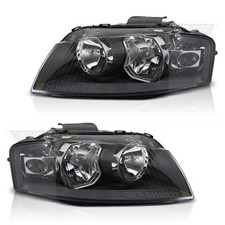 Scheinwerfer Halogen Set für Audi A3 8P Bj. 03-09 Stellmotor H7 TYC