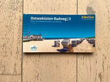 bikeline Ostseeküsten Radweg 3 v. Ahlbeck / Usedom n. Danzig  Auflage 2023