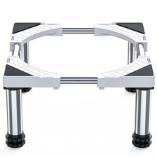 DEWEL Untergestell für Kühlschrank Sockel Höhe 23-26cm Verstellbare Sockel für