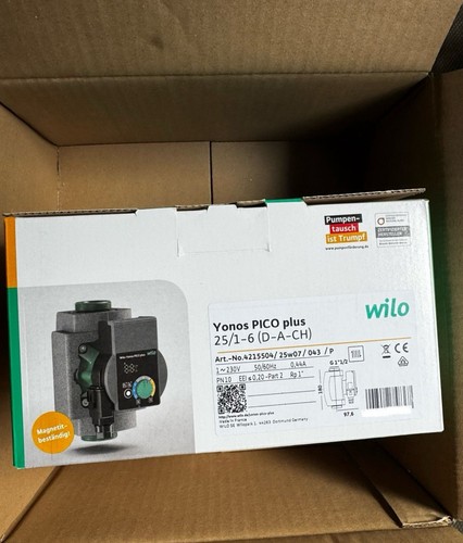 Wilo yonos pico plus 6 - pico,