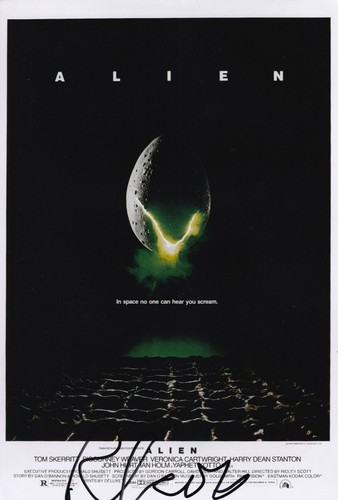 Ridley scott signed autogramm - scott,