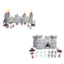 Ritterburg mit Zubehör Reiter