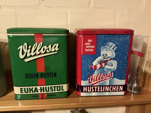 Blechdosen schon sehr alt - 2x,