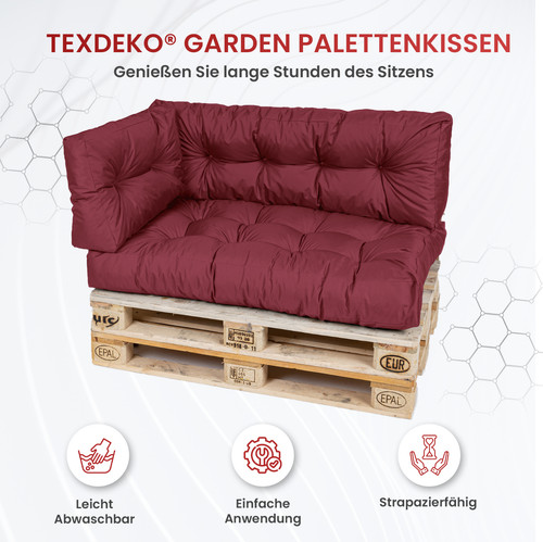 Texdeko garden palettenkissen - texdeko,