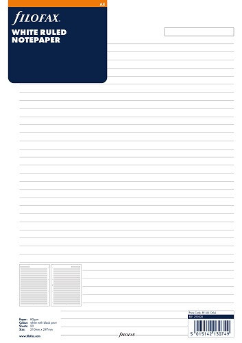 Filofax 293008 einlage din - 293008,
