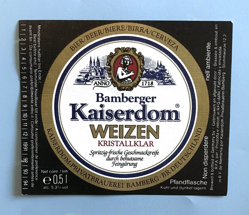 Altes bieretikett brauerei - bieretikett,