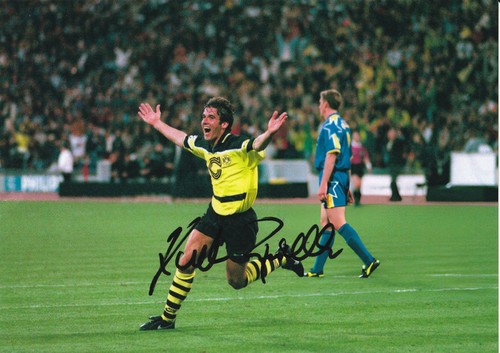 Signiertes karl heinz riedle - karl-heinz,