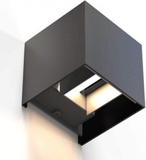 Hama WiFi Wandleuchte Smart Wand Lampe Dimmbar Innen Außen IP44 ohne Gateway 255