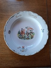 Vintage Porzellan-Kinderteller