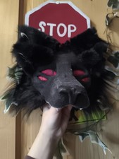 Horror Hund Oder Wolf Therian, Cosplayer, Furry Maske