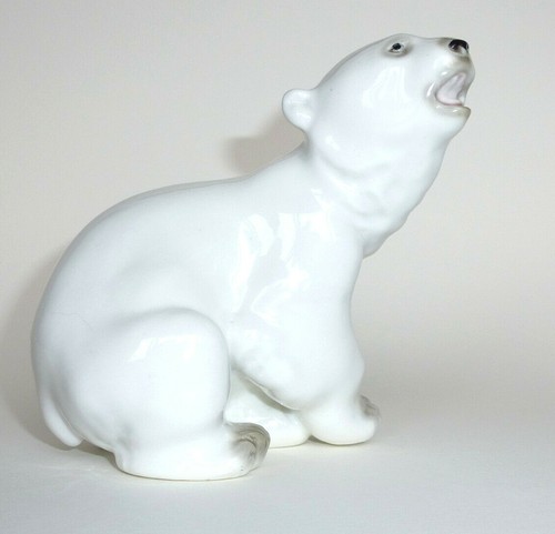 Porzellanfigur bär eisbär - porzellanfigur,