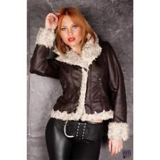 Elegante Jacke in Leder-Optik