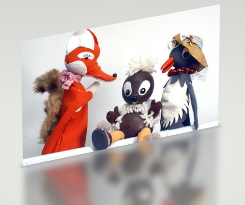 Aufkleber herr fuchs - herr,