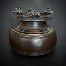 Indien Antique Indian Hindu Bronze Asia Buddha Nepal Krishna Shiva Ganesha Lota