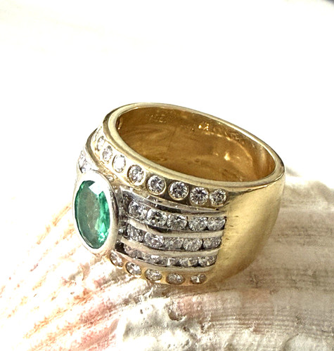 Sadeis ring 750 gelbgold - sadeis, 0,750