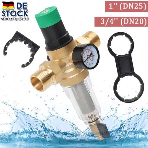 Druckminderer wasser 4 - 1", 3/4"