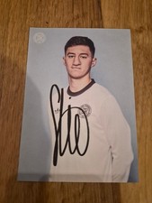 Handsignierte Autogrammkarte Angelo Stiller DFB/VfB Stuttgart