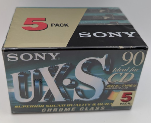 Sony audiocassette s90 - audiocassette, ux-s90