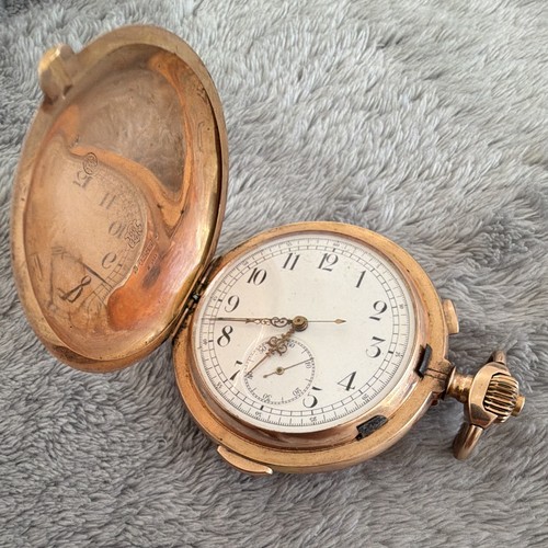 Antike herren taschenuhr 14k - antike,