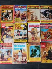 Konvolut 50 Western Romanhefte Roman Hefte Romane Cowboys Indianer