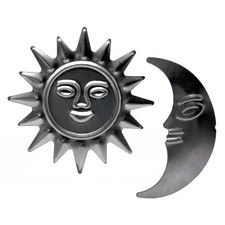 Vintage Gartendeko Sonne und