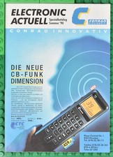 Conrad Electronic Actuell - Spezialkatalog - Sommer '90 - Vintage - Guter Zustan