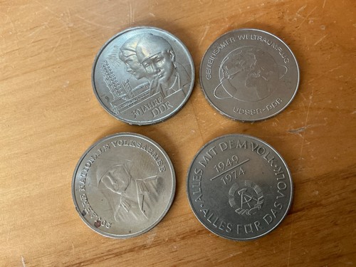 Gedenkmünze ddr 25 30 - 4,