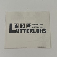 Lutterloh's Garden Shop &