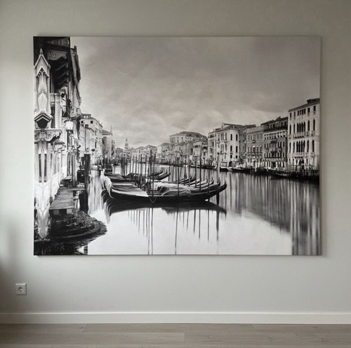 Wandbild fotodruck venedig - wandbild,
