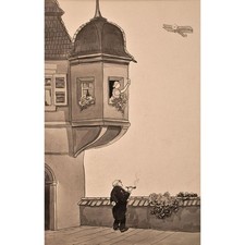 Friedrich Bach Humor Karikatur