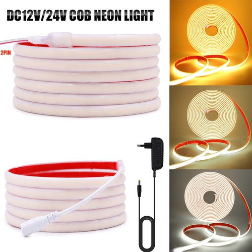 Cob neon led streifen - streifen, 12v/24v