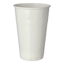 1600 weisse trinkbecher 5 - 1600, 0,5